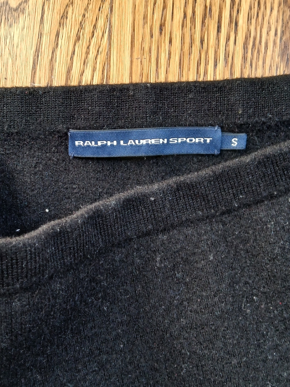 Ralph Lauren Sport Black Knit Top